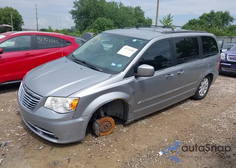 2014 Chrysler Town & Country Touring from USA, damaged, VIN 2C4RC1BG4ER453811
